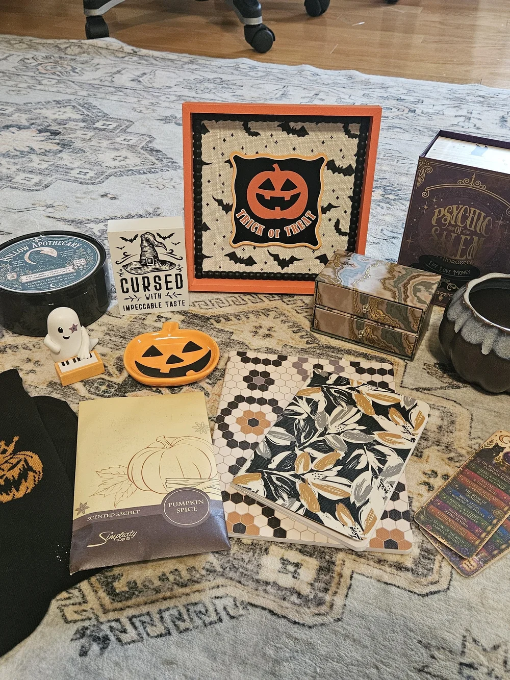 Haunted Halloween Mystery Box Spooky Goth Surprise Gift Box